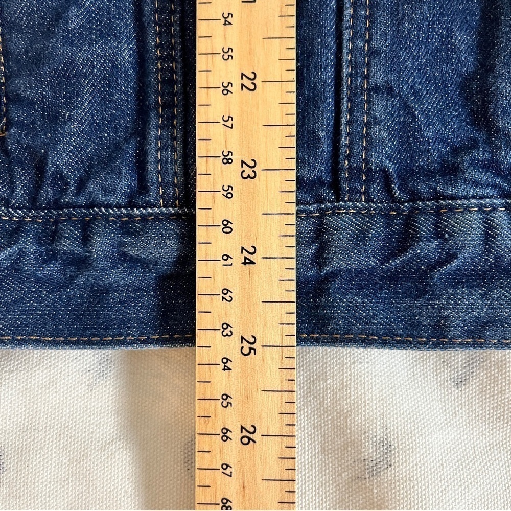 H&M L.O.G.G Medium Wash Men's Denim Jacket - Unisex Medium - Picture 9 of 11